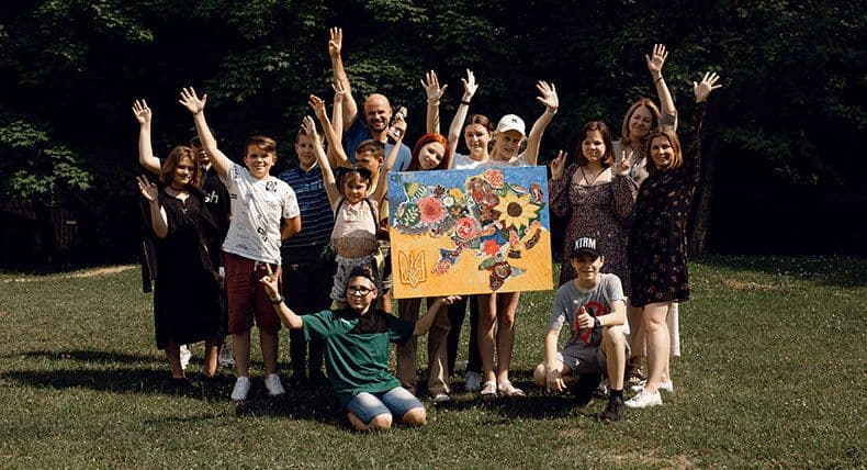 Wspieramy obóz dziecięcy „ŚwiaTY” dla uchodźców wewnętrznych