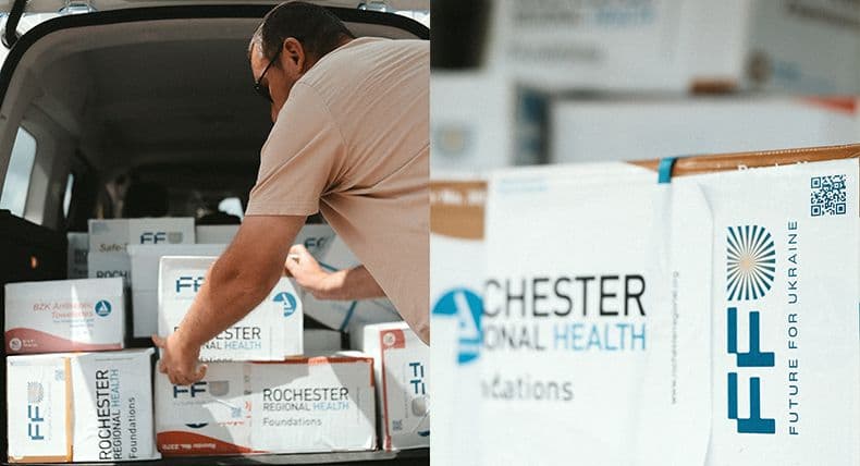 Leki dla Szpitala Dziecięcego w Charkowie od Ukraine Medical Relief