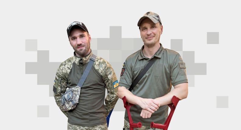 Od kontuzji do protetyki w Stanach Zjednoczonych i powrotu do domu: historia obrońców Serhija Kowalskiego i Iwana Bołogowa