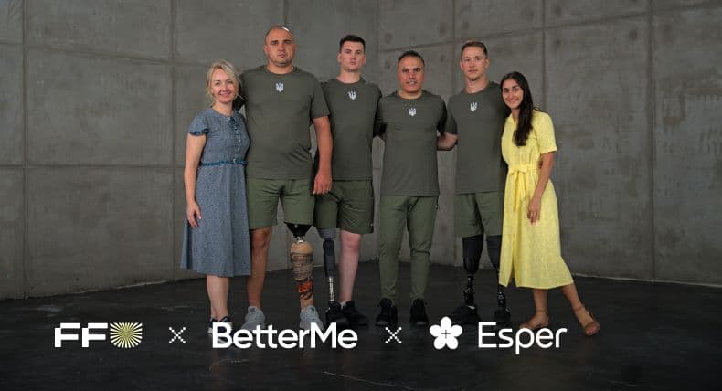 Fundacja FFU wspólnie z BetterMe i Esper Bionics uruchomiła specjalny program treningowy dla osób, które straciły kończyny