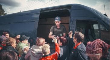 Pomoc humanitarna dla wyzwolonych wsi obwodu charkowskiego