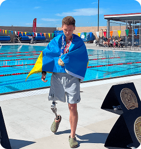 Iwan Artiuch z medalami