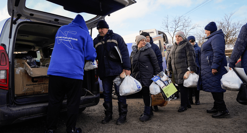 Pomóż wesprzeć ukraińskie rodziny w obwodzie donieckim