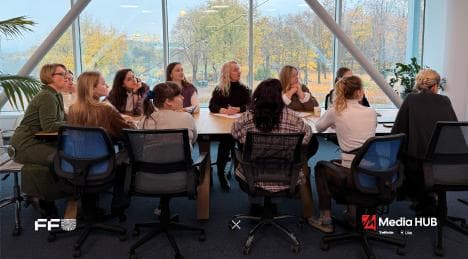 „Musimy żyć!” Zespół Future for Ukraine wzięli udział w pisaniu Radiowego Dyktanda Jedności Narodowej.