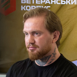 Yan Klishaiev, przewodniczący organizacji pozarządowej Ogólnoukraińskie Stowarzyszenie „Korpus Weteranów”